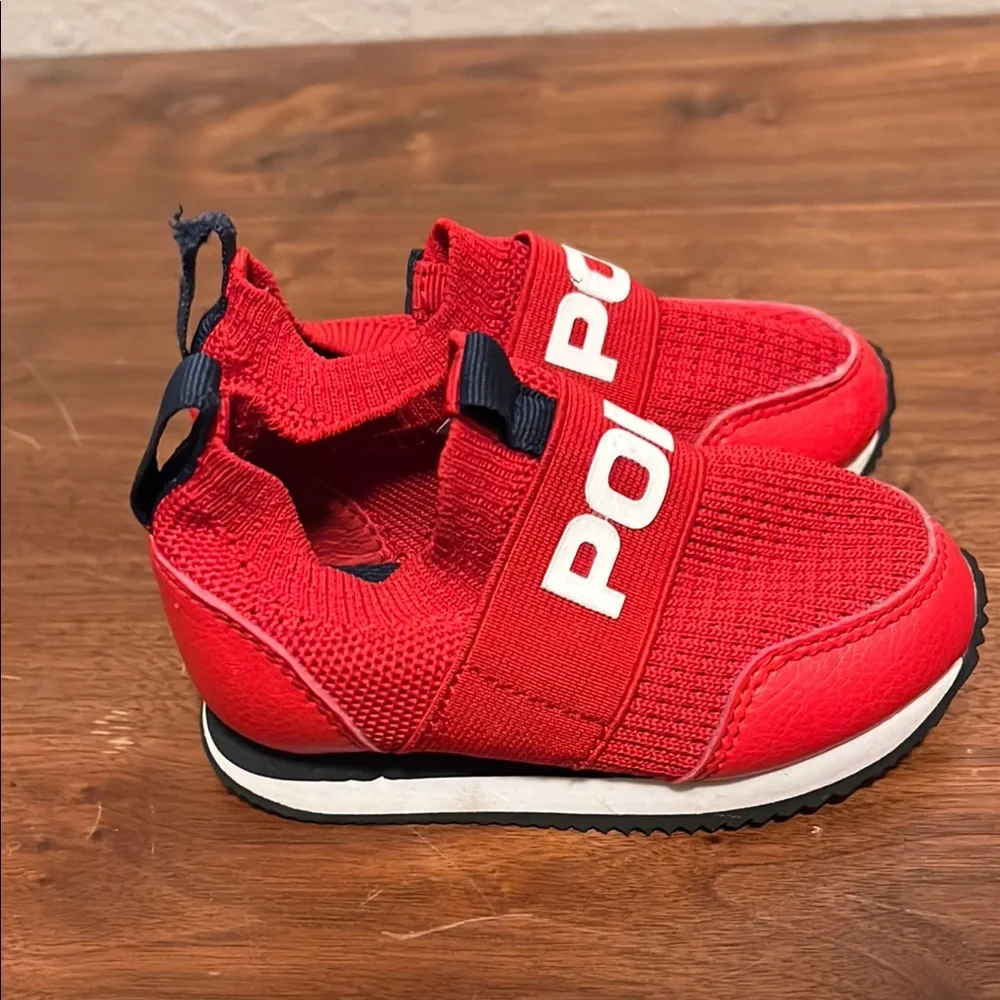 Polo by Ralph Lauren Slip On Sneakers Boy's‎ Size 5